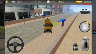 Schoolbus conduite 3D Sim 2 screenshot 5