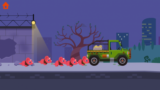 Voiture de police Dinosaures - Jeux pour enfants screenshot 0
