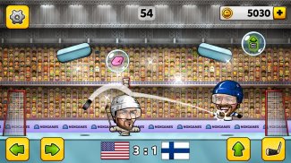 🏒 паппет хоккей с шайбой: голова пруда 🏆 screenshot 2
