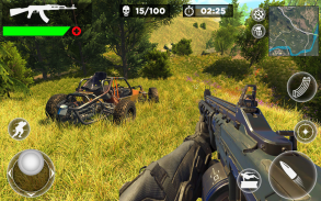 Fire Squad Survival Battleground Free Survival 3D screenshot 1