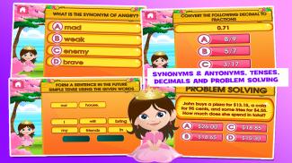 Princess 4th Grade Games screenshot 2