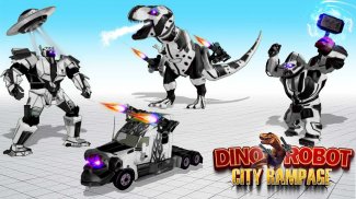 динозавр  робот трансформирова screenshot 2