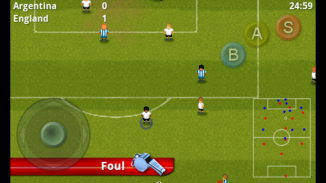 Striker Soccer (retro soccer) screenshot 1