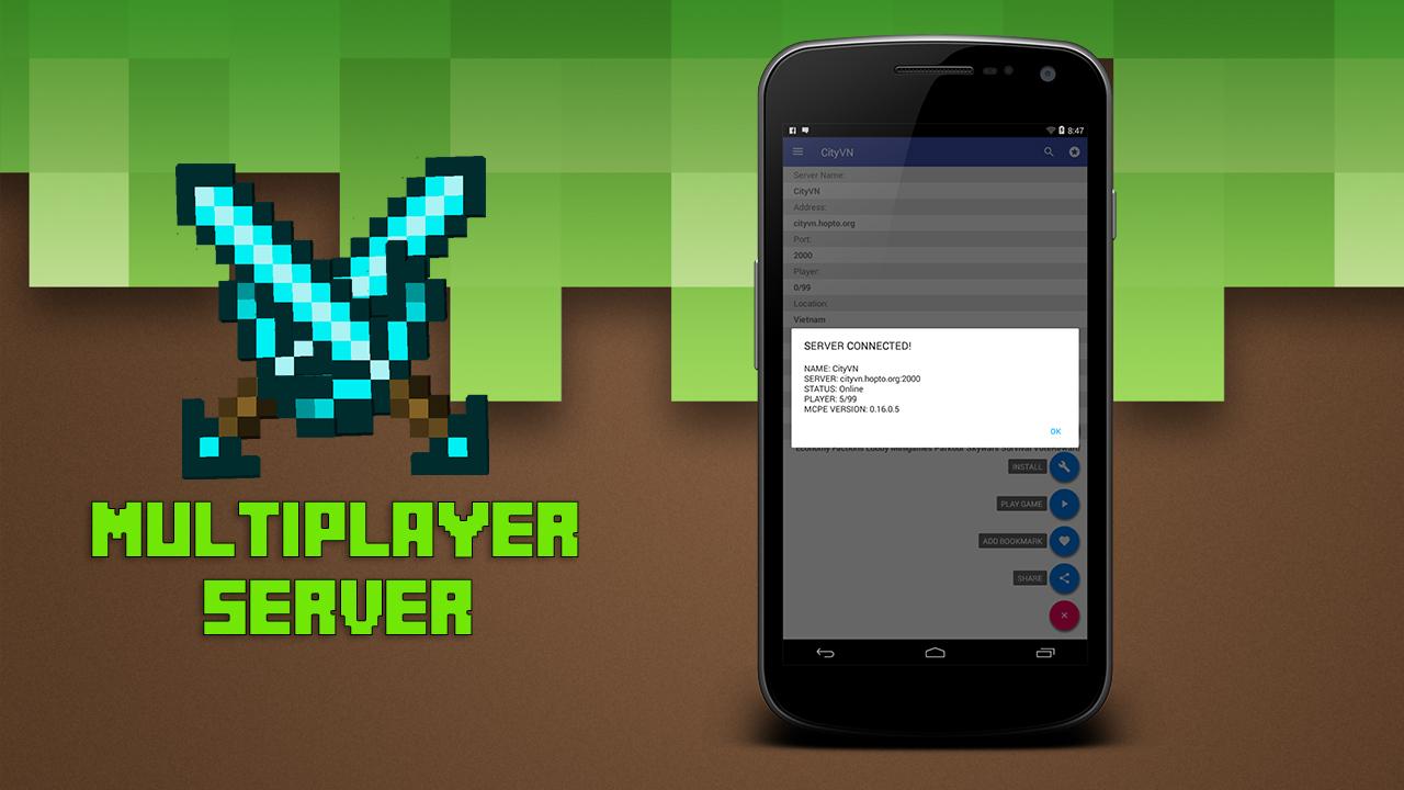 Multiplayer For Minecraft Pe 3 1 تنزيل Apk للأندرويد Aptoide