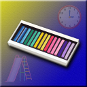 Find The Color Chalk Icon