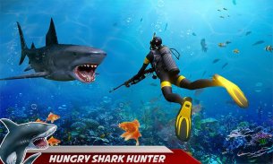 Angry Shark Attack: Deep Sea Shark Hunting Games screenshot 0