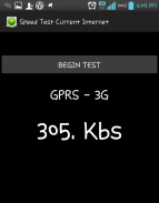 SPEED TEST WIFI 3G INTERNET 2G screenshot 1
