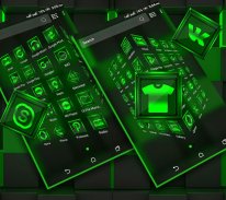 Green Light Launcher Theme screenshot 1