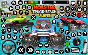 Monster Truck Water Surfing 3D screenshot 4