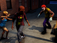 Creepy Killer Clown: Town Attack screenshot 1