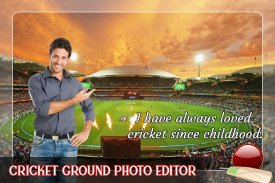 Cricket Ground Photo Frames screenshot 3