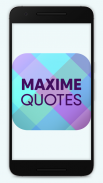 Inspirational Quotes - Maxime screenshot 5