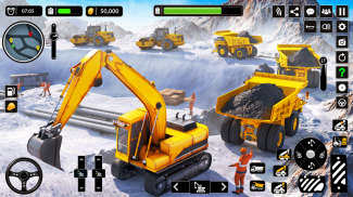 Snow Offroad Construction Game screenshot 4