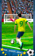 Tiro Livre - Jogo de Futebol 2018 Top Ligas screenshot 2