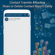 Bluetooth contact transfer screenshot 0