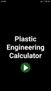 Plastic Engineering Calculator screenshot 0