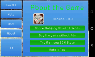 Mahjong Solitaire 3D Cube screenshot 2