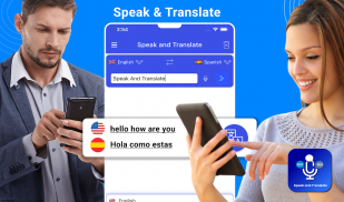 Parler et traduire toutes langues Traducteur Voix screenshot 0