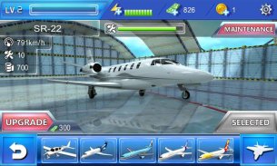 飛機模擬 - Plane Simulator 3D screenshot 2