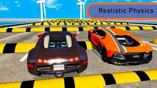 100 Speed Bump Car Crash Simulator Stunt Drive GT screenshot 0
