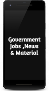 Government Jobs News Materials screenshot 1