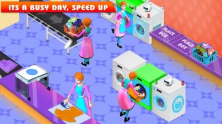 My Laundry Shop Manager: Dirty Clothes Washing screenshot 6