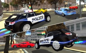 Polizei Autofahrer jagen 3d screenshot 2