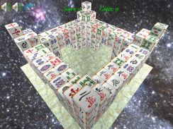 Mahjong Solitaire 3D Cube screenshot 0
