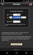 Percentage Lite screenshot 4