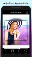 Blur Photo Square : Image Blur editor screenshot 0