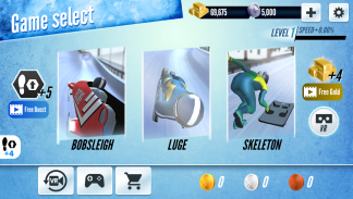 雪橇冠军 : 冬季体育运动 screenshot 8