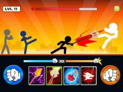 Stickman Fighter : Mega Brawl (stick fight game) screenshot 4