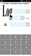 Logarithm Log Ln Base e, Base screenshot 2