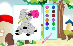 Coloring Game-Jolly Pigs screenshot 3