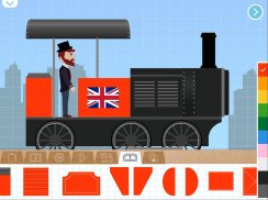Labo Brick Train-Permainan kereta screenshot 1