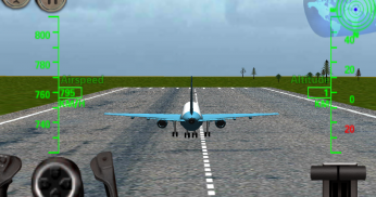 Самолет 3D Flight Simulator screenshot 1