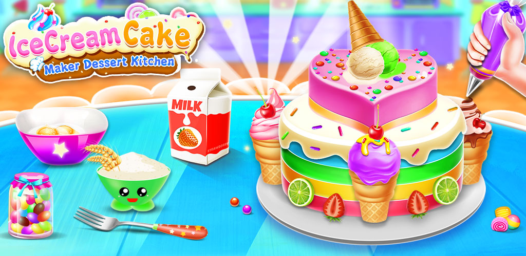 Ice cream Cake Maker Cake Game – Apps on Google Play