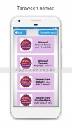 Taraweeh Ke Masail - Ramadan dua app screenshot 1