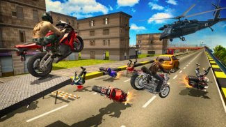 Highway Moto Bike Racing Stunt screenshot 7