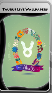 Taurus Live Wallpapers screenshot 1