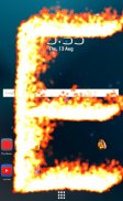 Огненная Экран Телефона эффект screenshot 13