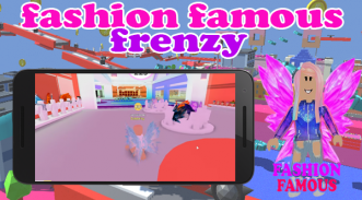 Fashion Famous Frenzy Dress Up Runway Show obby screenshot 3