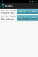 Clip Box ( clipboard history ) screenshot 1