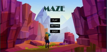 Maze 3D المتاهة screenshot 7