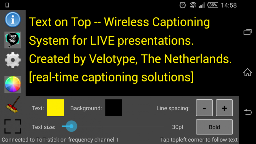 Text on Top - Vision screenshot 6