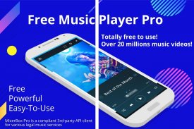 【United States only】Free Music MP3 Player Pro screenshot 0