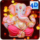 4D Ganesh Chaturthi Wallpaper Icon