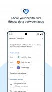 ‫Health Connect (تجريبي) screenshot 1