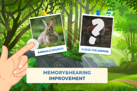 Animal Sounds. Game for children screenshot 1