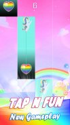 Kawaii Rainbow Piano Tiles - Cute Unicorn screenshot 6
